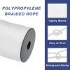 QUARKZMAN 4 mm Polypropylene Rope Braided Ropes, 100 m Nylon