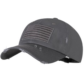 IIN American Flag Baseball Cap for Men Women Low Profile USA Army Tactical Operator Military Plain Dad Hat