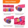 Sportneer High Security Chain Lock - 5-Digit Combination, Anti-Theft for