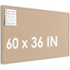 MaxGear Extra Large Bulletin Board 60" x 36", Foldable Felt