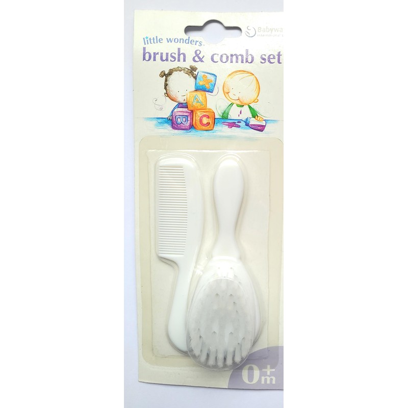 Little Wonders Brush and Comb Set - 2-Piece