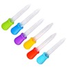 Color Random Children Dropper with Scale, Washable Reusable Infant Droppers