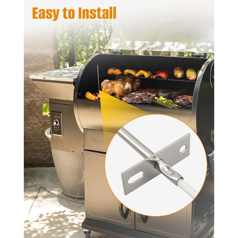 Pellet Grill Split RTD Probe Fit for Z-Grill for 700
