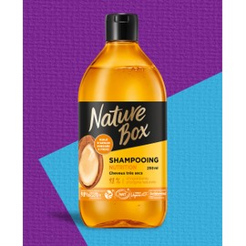 Nature Box - Nutrition Argan Shampoo - sehr trockenes Haar - Vegan Formel - 98% Inhaltsstoffe natürlichen Ursprungs - Inhalt 250 ml
