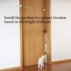 Pet Door Stopper Adjustable Door Strap Pet Gates Cat Door