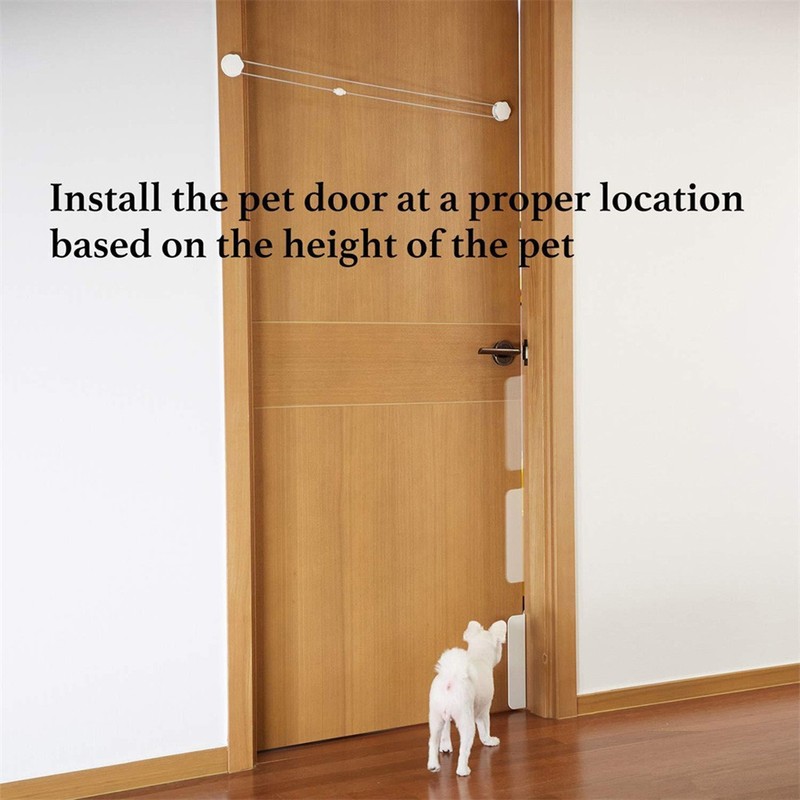 Pet Door Stopper Adjustable Door Strap Pet Gates Cat Door