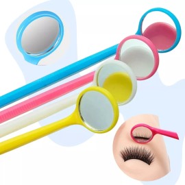 Veraly 2 Espejo Lash O Dental  Extension De Pestañas Plástico Full
