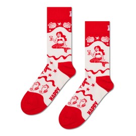 Happy Socks Unisex's Standard 3-Pack Sea Theme Socks, Nautical, M/L