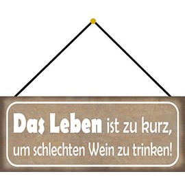 Schatzmix Tin-Plate Sign, Sheet metal, Multicoloured, 27x10 cm