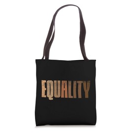 Equality Black Lives Matter BLM African Pride Melanin Gift Tote Bag