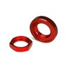 Traxxas 8345R Red-Anodized Aluminum Servo Saver Nuts