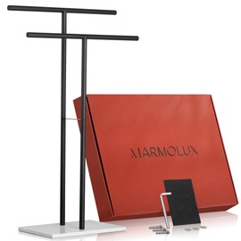 Towel Stand – Freestanding Towel Rack for Bedroom & Bathroom, Heavy-Duty Towel Drying Rack with Sturdy Base, Stylish Modern Free Standing for Spa & Home 1.6'x2.7'x0.7'