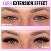 Cluster Lashes Lash Extension D Curl 100D 216Pcs Lash Clusters