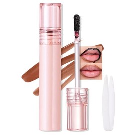 Erinde Delineador de Labios Peel off, Pintalabios Mate Resistente al Agua | Tinte Labial Peel off de Larga Duración, Delineador de Labios Altamente Pigmentado para Mujer, #03