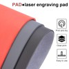 BENECREAT 2 Sheets A4 Red Rubber Stamp Sheet 30 x