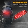 QUASCO Universal 12V Tail Light ATV Taillight Brake Lights Compatible