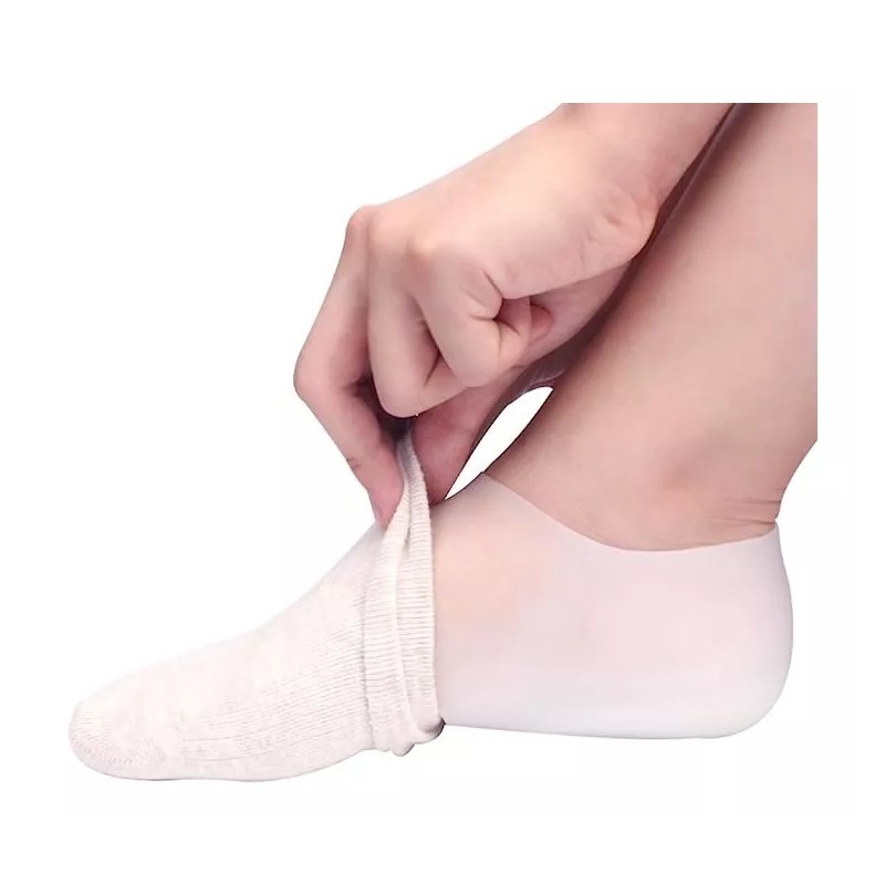 Clicmania Par De Protector De Talones Silicon Taloneras Pies Unitalla