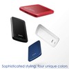 ADATA Disco Duro Externo HDD HV300, 1 TB, Rojo USB