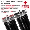 KaiMinDogz Pair of 2" Garage Door Torsion Springs Set with