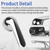 JTFH002 H79 Nickel Brushed Shower Handle Replacement Compatible with Delta