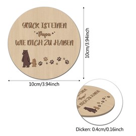 Dad Gift Birthday, Expectant Dad Gift, Gifts for Dad, Dad Gift, Dad, Coaster, Best Dad Gifts, Father's Day Gift for Dad, Gift Dad Christmas