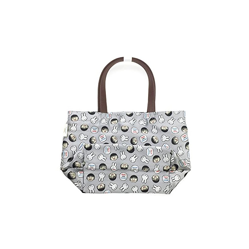 Watanabe maruko meets miffy jacquard tote bag maruko meets miffy,