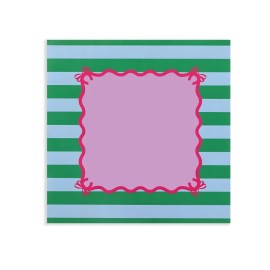 American Mahjong Set with Mat, 160PCS 32mm 4-Layer Pink Green Acrylic Engraved Luxury Tiles for Professional Social ClubColor: Green striped mahjong mat