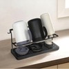 seicasaya 2-Tier Water Bottle Drying Rack for Countertop - Large