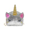 Women Unicorn Sequin Glitter Crossbody Shoulder Purse Handbag Satchel Shell