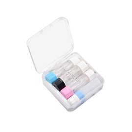 RICISUNG Hard Contact Case Storage Liquid Contact Case Soft Contact Container Travel Set (Random Color) Random Color