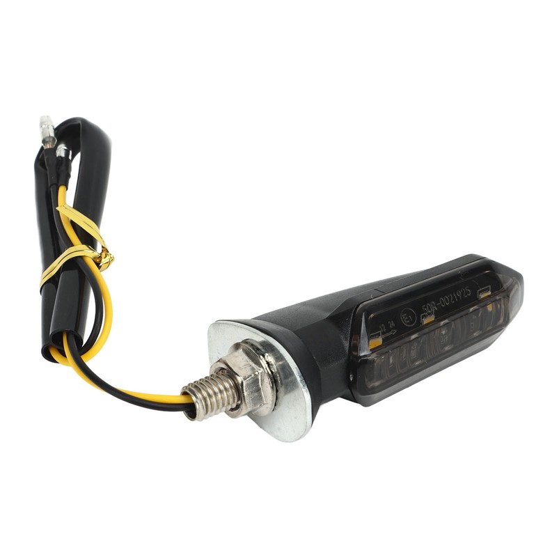4Pcs Motorcycle LED Turn Signal Lights Mini Front Rear Indicator