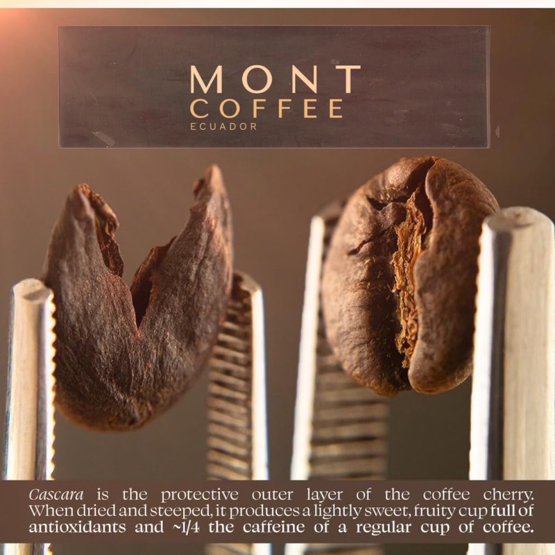 Premium Coffee Cascara - Dried Coffee Shells Husk Premium- Ecuadorian