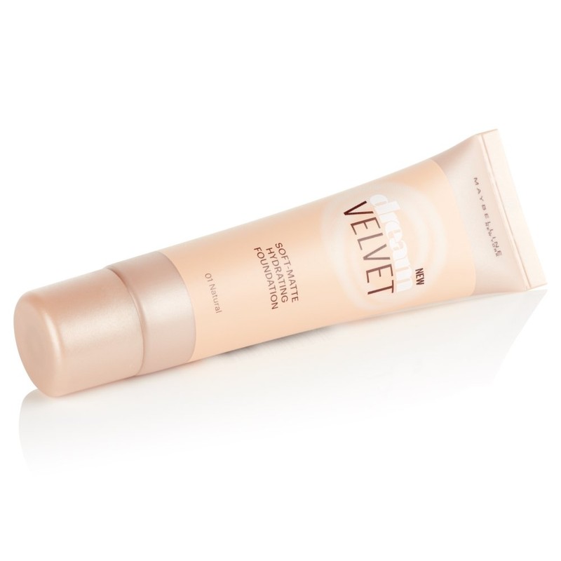 Maybelline Dream Velvet Soft-Matte Hydrating Foundation (01 Natural) 30 ml