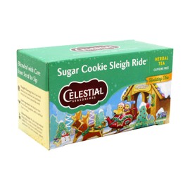 Celestial Seasonings Sugar Cookie Sleigh Ride Tea Bags, 20 ct