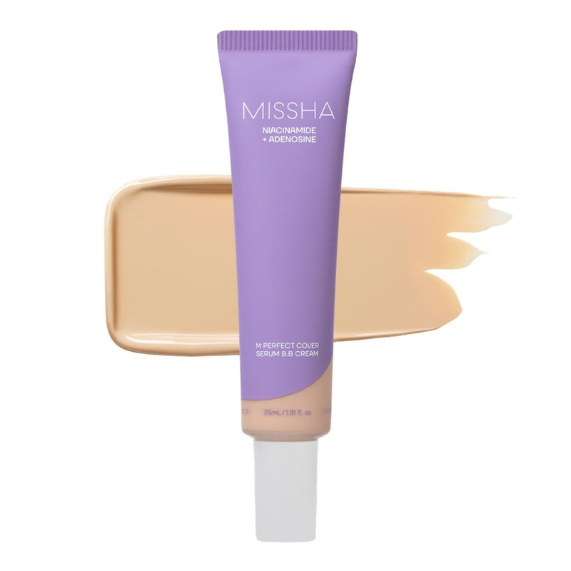MISSHA M PERFECT COVER SERUM BB CREAM No.23 Natural Beige,