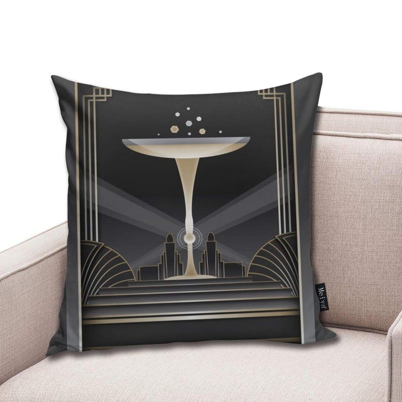 Sotyi-ltd Art deco design Throw Pillows Covers Accent Home Sofa