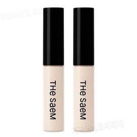 The Saem (Hyundai Hmall) The Saem Cover Perfection Tip Concealer 0.5 Ice Beige 2pcs / (현대Hmall) 더샘 커버 퍼펙션 팁 컨실러 0.5 아이스 베이지 2개