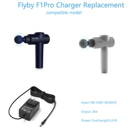 26V Charger for Flyby F1Pro MaxKare Massage Gun XKPC-8000 GQ24-260100-AU Flyby F1Pro Massage Gun Charger Cord