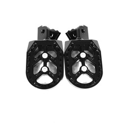 Dirt Bike Foot Pegs for Surron Light Bee X S Segway X160 X260,All Aluminum Alloy Foot Rest Pedals,Anti-slip Motorcycle Passenger Footpegs,Sur Ron Replacement Parts,Modified Suron Accessories,Black