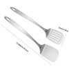 IMEEA Kitchen Spatula Set Solid Turner Stainless Steel Turner Spatula