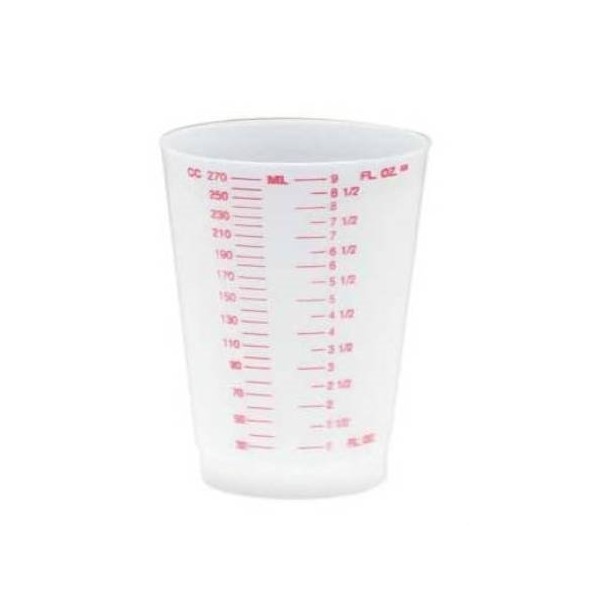 Drinking Cup 9 oz. Translucent Polypropylene - Item Number 02068ASL - 25 Each / Sleeve