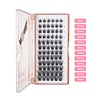 VieVie Lash Clusters 72pcs DIY Eyelash Extension Lashes, 9-16mm Mix