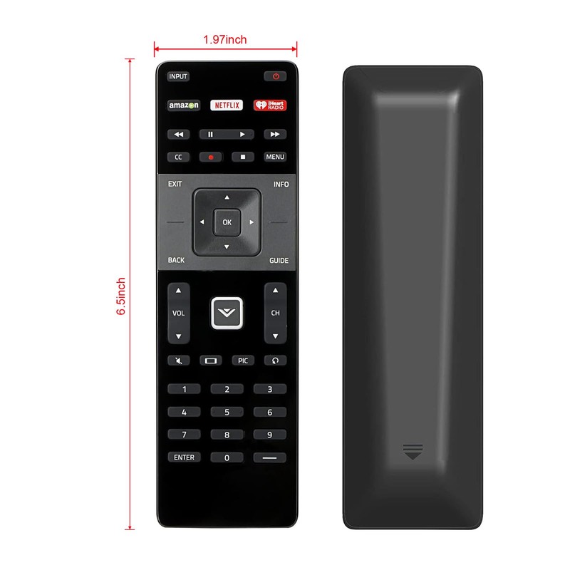 XRT122 Remote Control Replacement fit for Vizio LCD LED HDTV