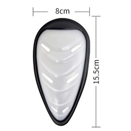 Geieold Groin Protector Step Protection Supporter Sports Protection Training Protective Equipment Ice Hockey Sport, M