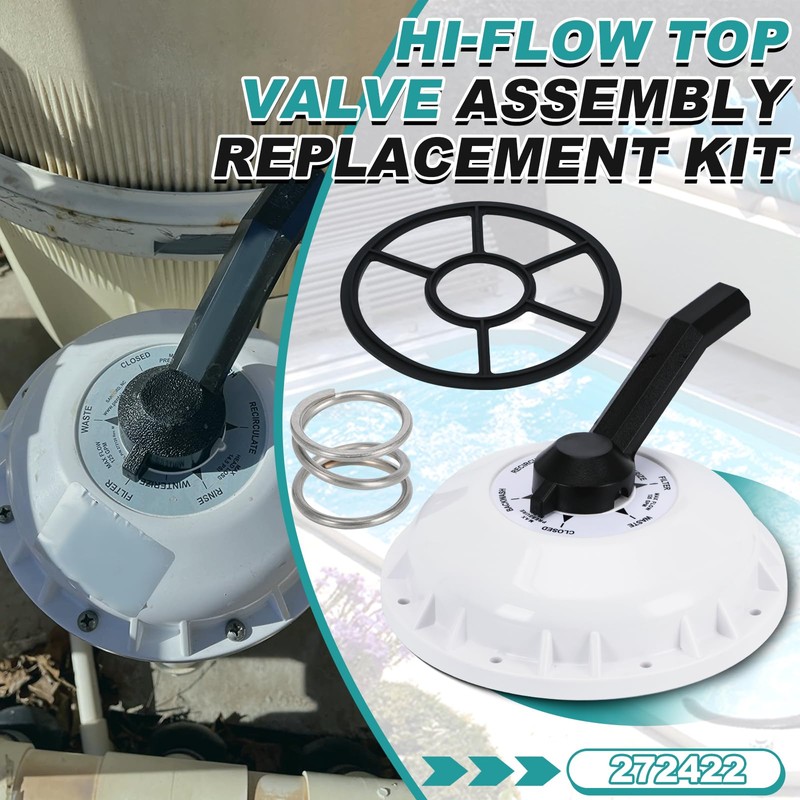 FQRANBO 272422 Valve Top Assembly Compatible with Pentair 2-inch Hi-Flow