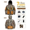 NEW VIEW Insulated Hunting Jacket for Men Cold Weather, Warm