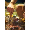 Camping Moon S360-SG-2P Camping Cup, Stainless Steel, Shell Cup, Lid