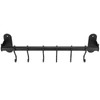 40cm 6 Hooks Pot Lid Hanger Punch WallMounted Storage Holder
