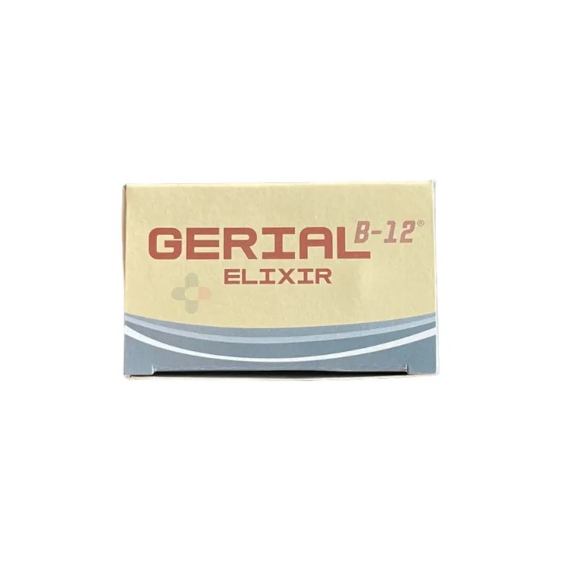 2 Cajas Gerial B-12 Elixir Suplemento Alim Vitaminas 340 Ml