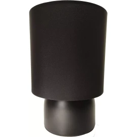 Sunbeam Modern Black Table Lamp Energy Star with Warm White 40 W Equiv LED Bulb